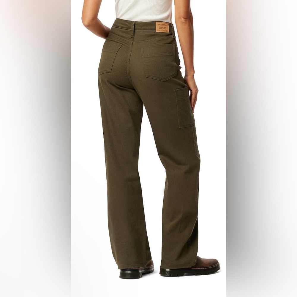 Levi's Signature High Rise Utility Loose Straight Leg - Picture 5 of 6